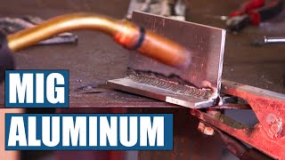 Aluminum MIG Welding [upl. by Yacov]