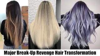 MAJOR BREAKUP REVENGE HAIR TRANSFORMATION [upl. by Winser]