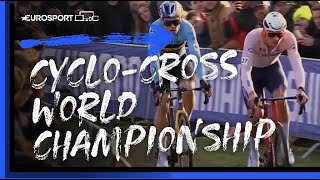 A duel for the ages  2023 UCI CycloCross World Championship  Mens Elite  Highlights Eurosport [upl. by Nylessoj]