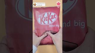 Kitkat blind bag 킷캣 블라인드백 kitkat blindbag papercraft 종이놀이 킷캣 paperdiy asmr squishy unboxing [upl. by Ennaer]