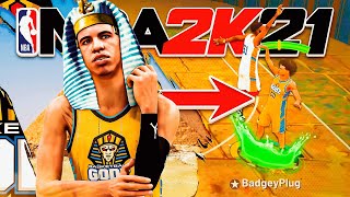 BEST JUMPSHOT on NBA 2K21 CURRENT GEN AUTOMATIC GREENLIGHTS [upl. by Nrehtak]