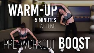 PreWorkout Boost 5Minute Warmup [upl. by Aubrey]