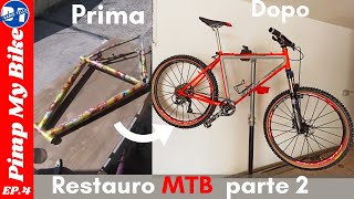 Restaro MTB PIMP MY BIKE EP 4 2°P MTB restoration [upl. by Anirbys]