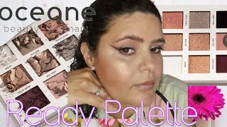 Super lançamento Oceane linha Limited paleta Ready makeup maquiagem oceane [upl. by Atinyl]