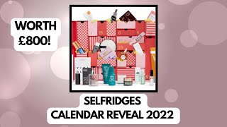 SELFRIDGES ADVENT CALENDAR REVEAL 2022 [upl. by Nima579]