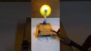 Fan Light • Dc Motordcmotor techyoutubeshorts dcmotorproject [upl. by Geiss185]