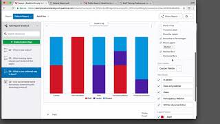 Qualtrics Edit Reports with Breakouts and Filters [upl. by Kloman]