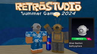 Silver Bastion Bathysphere RetroStudio Summer Games 2024  RetroStudio  Roblox [upl. by Sosna]