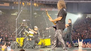 Metallicas M72 Tour 2023 Fan Invited Onstage from Snakepit  Montreal Drum Solo Surprise [upl. by Ennagem]