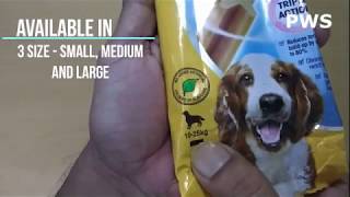 Pedigree Dentastix for Dogs  Good or Bad  Information in Hindi [upl. by Tenn616]