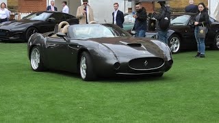 London Concours Pricewinning Cars Drive up to the Stage [upl. by Hiroshi]