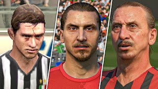 Zlatan Ibrahimovic in every FIFA game FIFA 04  FIFA 22 [upl. by Ainoyek]