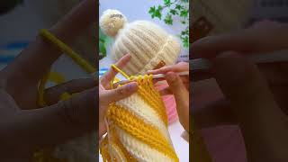 かぎ針編みの帽子のチュートリアル 크로 셰 뜨개질 모자 튜토리얼 Tığ İşi Şapka Eğitimi Crochet Hat Tutorial かぎ針編み 뜨개질 tricô [upl. by Avon]