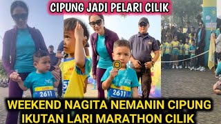 WEEKEND NAGITA NEMENIN CIPUNG LARI MARATHON CILIK [upl. by Doxia]