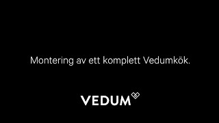 Vedum Kök amp Bad  Montering komplett Vedumkök [upl. by Riek624]