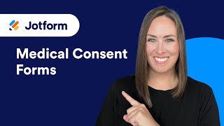 How to Create Medical Consent Forms With Jotform [upl. by Alleinad]