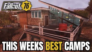 Top 5 Fallout 76 Camp Builds  This Weeks MUST SEE Builds [upl. by Cassiani]