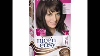 Clairol Nice n Easy Foam Hair Color 4G Dark Golden Brown 1 Kit [upl. by Omixam402]