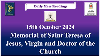 Daily Mass Readings 15th October 2024 [upl. by Adamo]