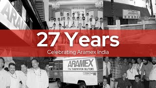 Celebrating 27 Years of Aramex India  Documentary [upl. by Ailerua802]