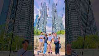 Photo Stop Petronas Twin Towers travel holiday petronastwintowers [upl. by Solley]