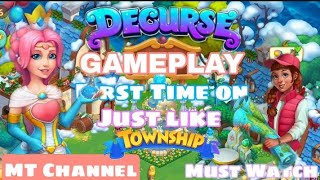 Decurse Gameplay new magical farming game First time on MT Channel💗 [upl. by Werdna176]