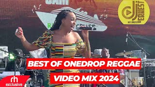 BEST OF REGGAE ONE DROP VIDEO MIX 2024 BY THE GREAT INFINITY 22 DJS AT VOL 22 FT ALAINECHRIS BROWN [upl. by Aser]