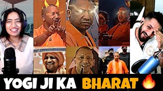 CM Yogi Adityanath Thug Life 3 😈 Yogi Adityanath Attitude Videos Reaction 🔥 [upl. by Horatio]