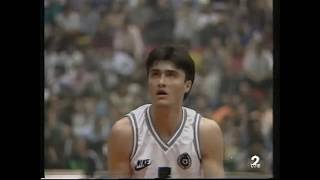 Final Euroliga de 1992 Joventut de Badalona Partizan de Belgrado [upl. by Elenore629]