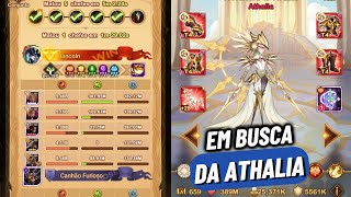 EM BUSCA DA ATHALIA ASCENDIDA  AFK ARENA [upl. by Most]