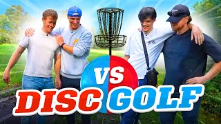 2 VS 2 DISC GOLF MET THIJS NOËL amp DANIËL⛳️ [upl. by Aicssej]