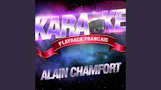 Chasseur Divoire — Karaoké Playback Avec Choeurs — Rendu Célèbre Par Alain Chamfort [upl. by Lin353]