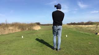 9 holes at Burnham amp Berrow on the Channel Course [upl. by Accissej]