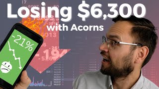 Acorns Returns After 20 Months Why I Lost Money [upl. by Leina]