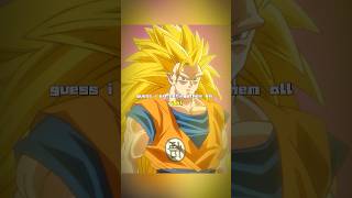 Super Saiyan 3 challenges Beerus shorts film tvshow [upl. by Dabney891]