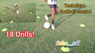 Ball Mastery I Coerver Coaching amp Soccer Drills Homework Part 118 Great Drills For Ball Control [upl. by Lyrahc]