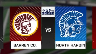 Barren County Trojans  North Hardin Trojans Football Oct 4 2024 [upl. by Anaibib851]