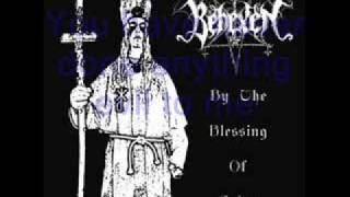 Behexen  Watchers of my Black Temple with Lyrics [upl. by Irtak]