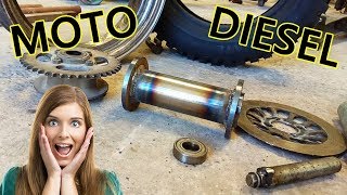 MOTO DIESEL RODA TRASEIRA parte 08 [upl. by Adnilema581]