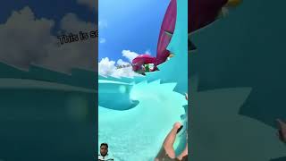 views waterpark waterslide summer vacation slide hiphopdance themeparkview dogcomedy [upl. by Lanctot184]