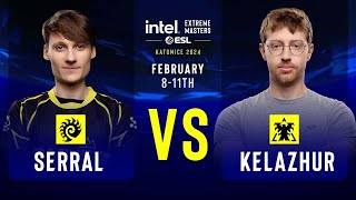 Serral vs Kelazhur  IEM SC2 Katowice 2024  Group Stage [upl. by Ibba815]