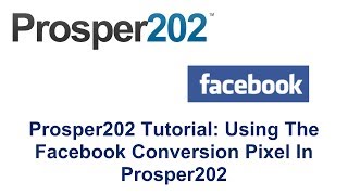 Tracking202 amp Prosper202 Tutorial Facebook Conversion Pixel [upl. by Eirrehs]