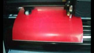 Cutting Plotter  Redsail Cutting plotter work video [upl. by Patience]