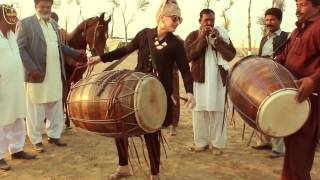 RANI TAJ  A Dhol Jam in Punjab Pakistan [upl. by Sheeb]