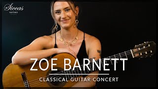 ZOE BARNETT  Online Guitar Concert  Persian Ballads Frederic Mompou  Siccas Guitars [upl. by Nylrac]