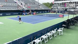 Zachary Svajda USA vs Maxime Cressy USA  2024 Atlanta Open [upl. by Eyssej]