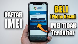 HP iPhone Resmi IMEI nya TIDAK TERDAFTAR  ini Penyebabnya [upl. by Alrak]