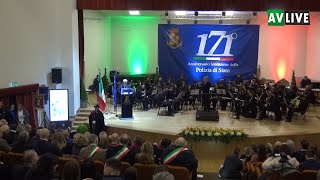 Avellino Festa della Polizia di Stato al Conservatorio con l’Orchestra del Cimarosa [upl. by Ymmas]