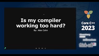 Alex Cohn  Does the C compiler work too hard [upl. by Crysta]