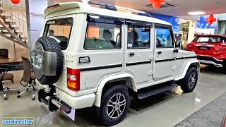 Mahindra Bolero 2021  New Bolero BS6 Base Model Modified  Interior and Exterior  Reallife Review [upl. by Idolem]